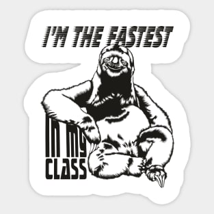 Sloth - the fastest Sticker